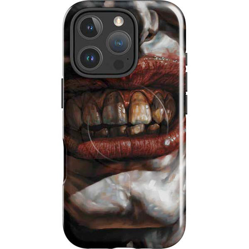 DC Comics Joker Graphic Novel Cover 2008 Art by Lee Bermejo iPhone 16 Pro Magsafe Impact Case